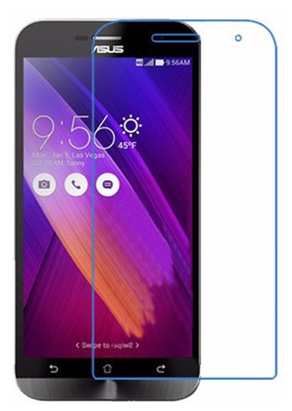 Защитная пленка mypads для телефона ASUS ZenFone Zoom ZX551ML / ZX550ML глянцевая