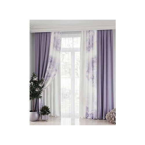 фото Комплект штор томдом дролнет