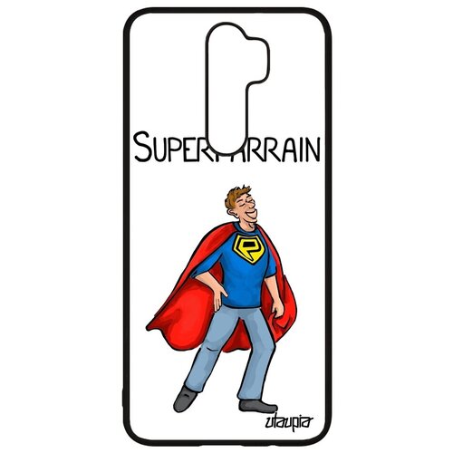 фото Защитный чехол на смартфон // xiaomi redmi note 8 pro // "суперкрестный" семья крестины, utaupia, белый