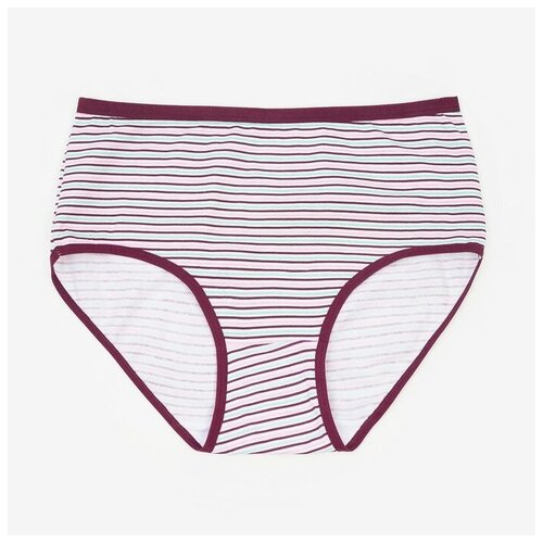 фото Трусы женские слипы, цвет бордовый, р-р 50-52 collorista