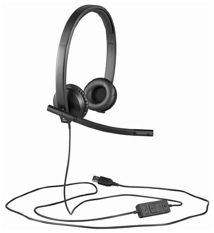 Logitech Headset H570E USB 981-000575 Stereo OEM