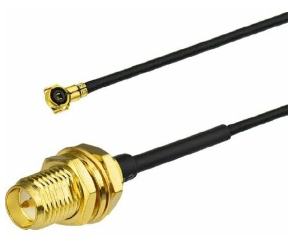 Адаптер для модема (пигтейл) U.fl - RP-SMA (female) кабель RG316