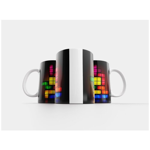 фото Кружка "тетрис, напольная лампа, деко" 320 мл lotsprints