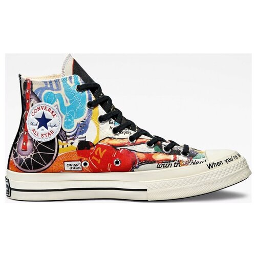 фото Кеды converse beat the world chuck 70 high top 170680 текстильные (43)