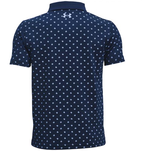 фото Поло under armour performance poppie polo синий yxs 1364426-408