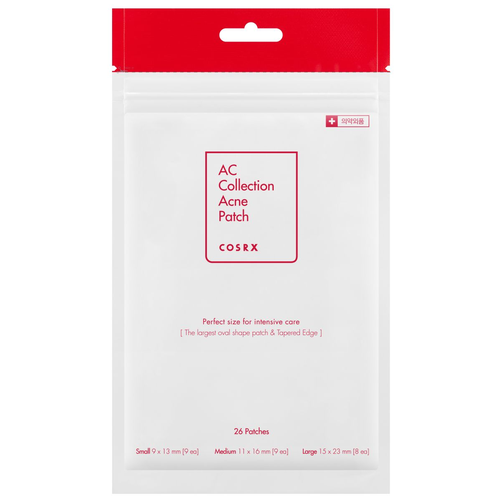 COSRX Патчи от акне AC Collection Acne Patch, 10 г, 26 мл g9skin патчи от акне ac solution acne clear spot patch 60 шт 15 г 60 мл