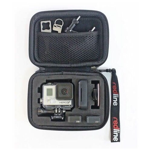 Кейс для камер маленький Case for GoPro Small Redline, CaseS-RL001