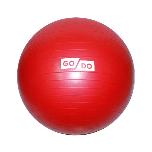 фото Мяч для фитнеса 'anti-burst gym ball' матовый. диаметр 65 см: fb-65 850 г (красный). sprinter