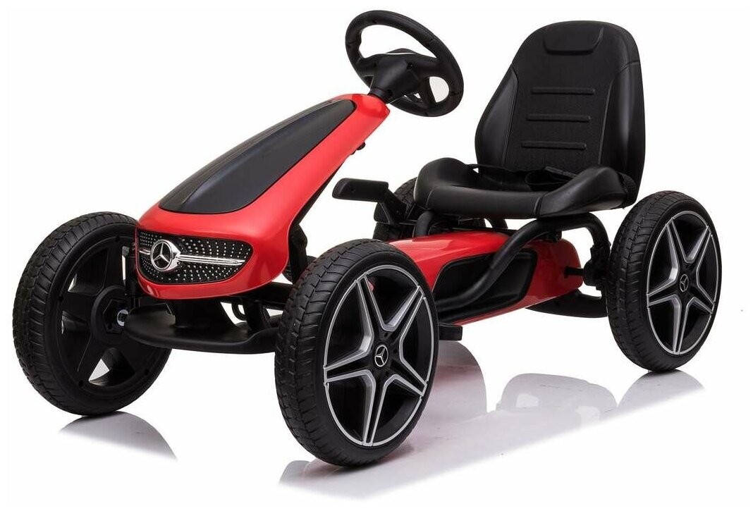 Веломобиль River Toys Mercedes-Benz H333HH (Красный)