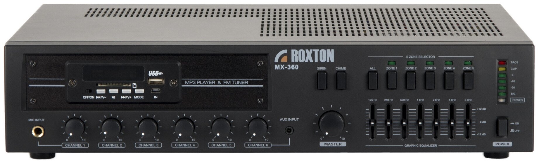 Микшер-усилитель комбинированный Roxton MX-360