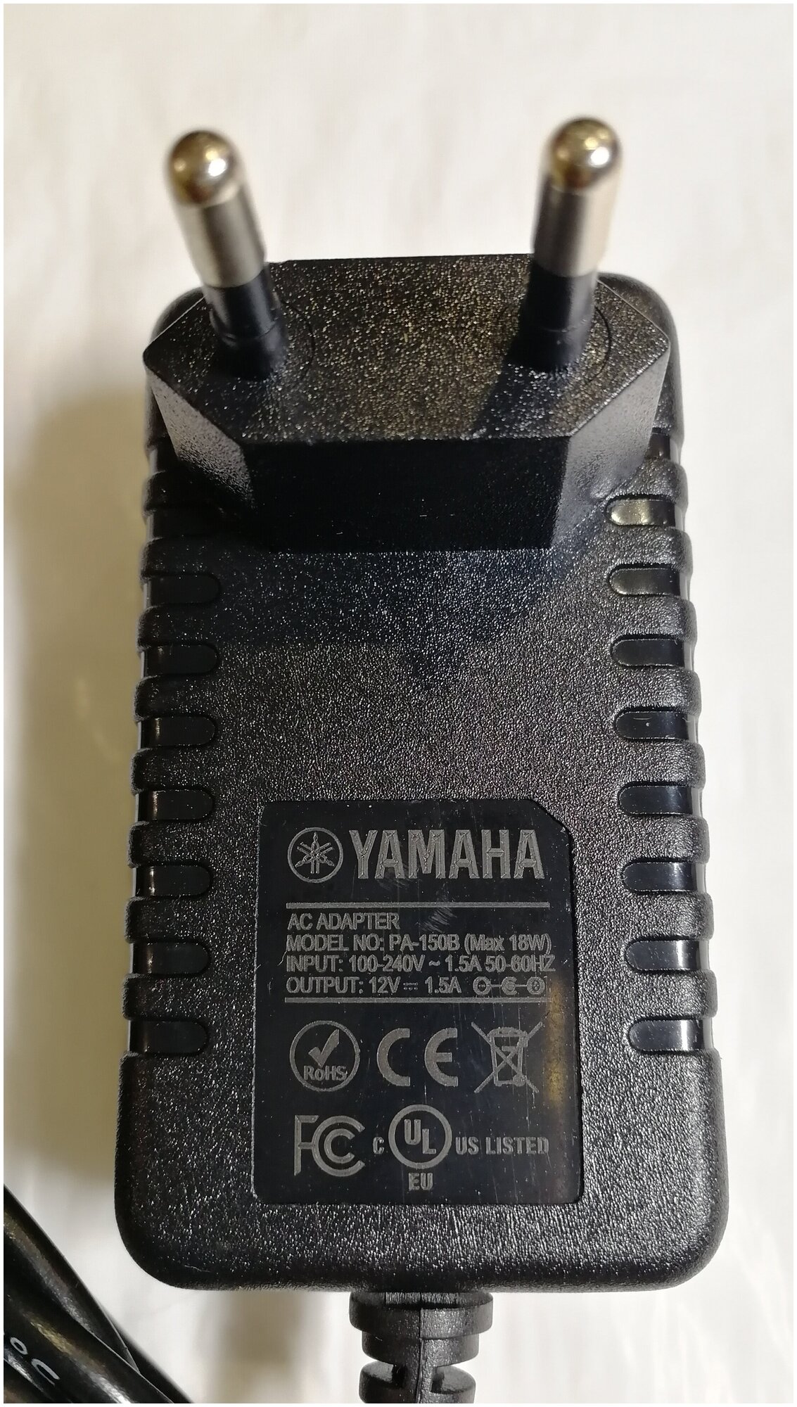 Блок питания для клавишных YAMAHA PA-150B (PA-150A) 12v 15a DC 55 x 25 mm