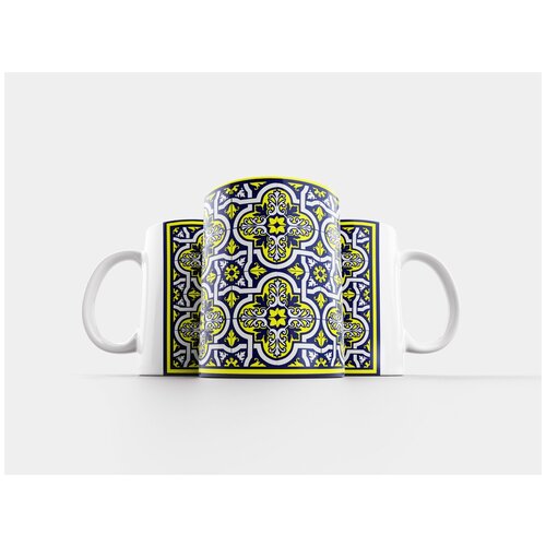 фото Кружка "плитка, панель, декоративный" 320 мл lotsprints