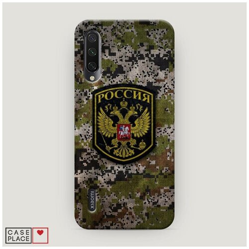 фото Чехол пластиковый xiaomi mi a3 камуфляж 5 case place