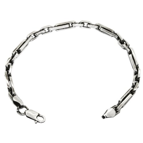 фото Браслет serebromag якорное плетение ювелирная мастерская малахит