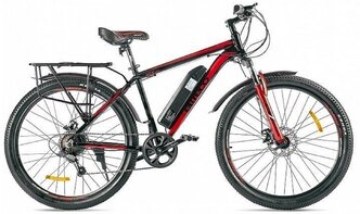 Электровелосипед Eltreco XT 800 New (Черный- красный)
