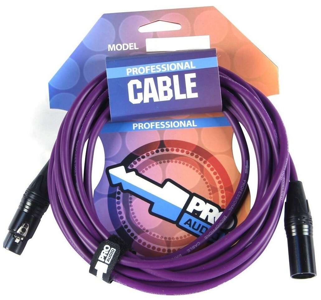 Кабель аудио 1xXLR - 1xXLR ProAudio CMC-1E 1.0 m