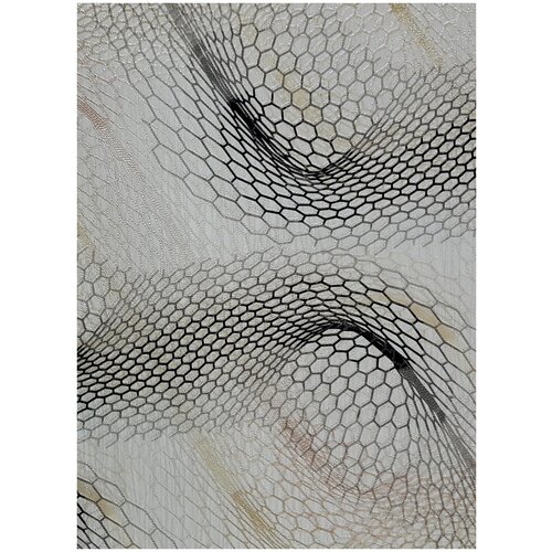 Обои Solo Colorshock винил гт Мотив 1005106 сетка золотисто черная 3780₽