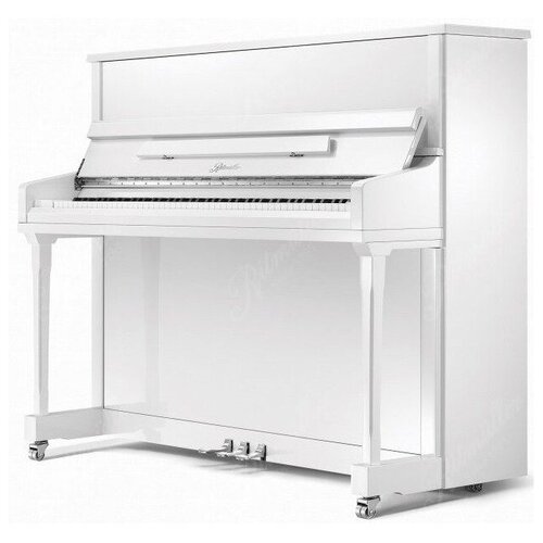 Ritmuller UP121RB (A112) пианино, цвет белый, полированное
