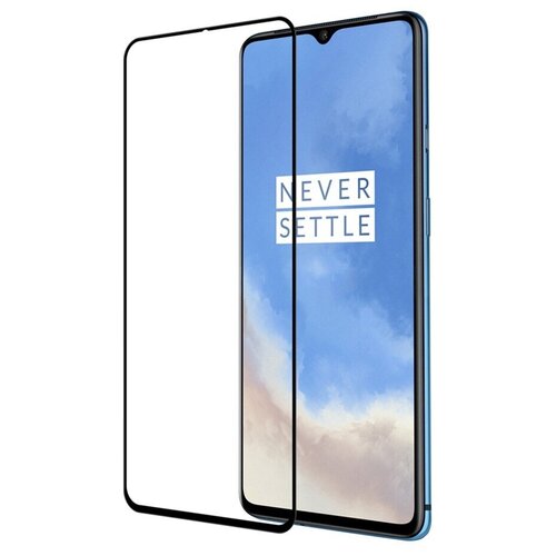 3D/5D защитное стекло MyPads для OnePlus 8 Pro с закругленными изогнутыми краями которое полностью закрывает экран / дисплей по краям с олеофобны...