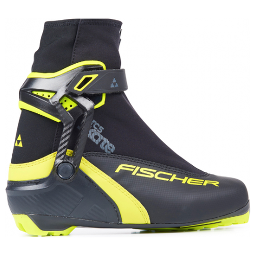 фото Лыжные ботинки fischer rc5 skate s15419 nnn (черный/салатовый) 2019-2020 36 ru