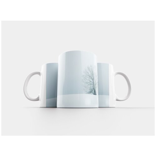 фото Кружка "зима, снег, деревья" 320 мл lotsprints