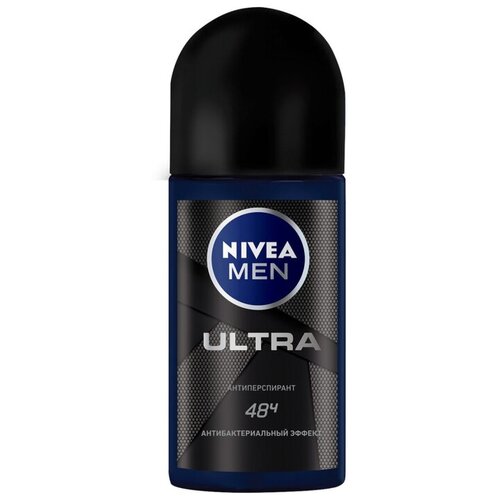 Антиперспирант Nivea Men Ultra, шариковый, 50 мл антиперспирант dry ru ultra 50 мл
