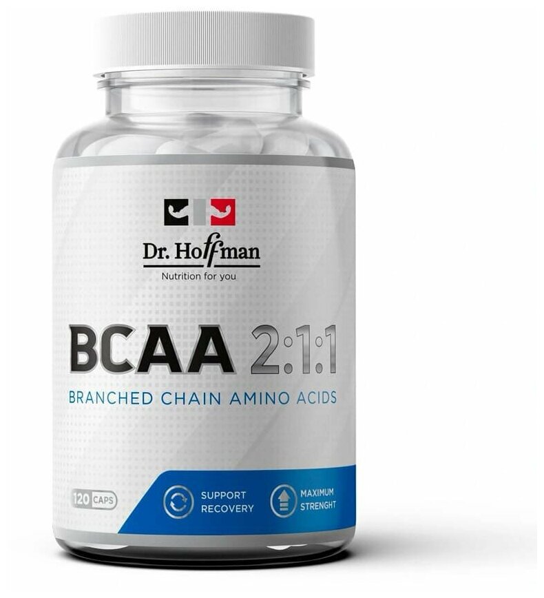 Dr. Hoffman BCAA 2:1:1 3500 mg 120 капсул
