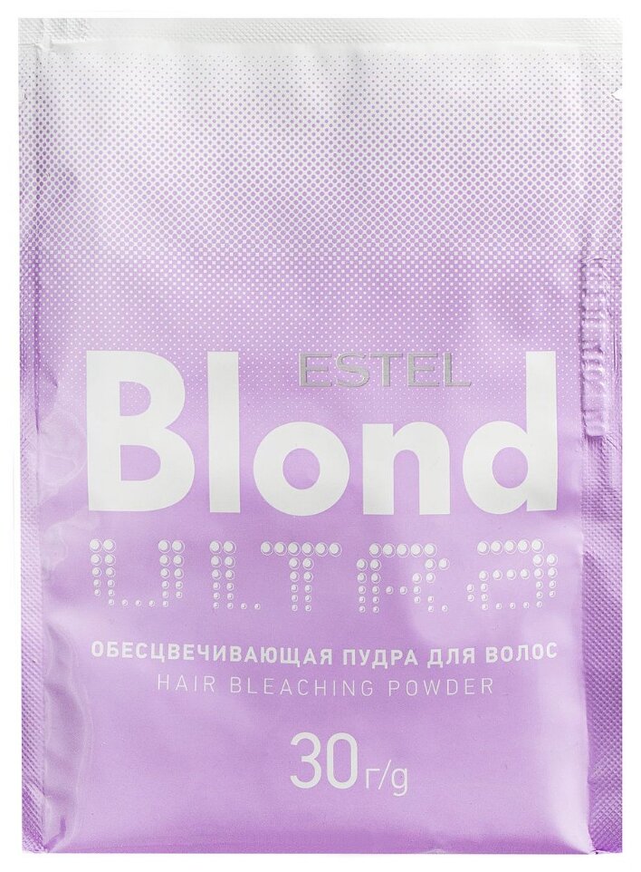 Пудра для волос Estel Ultra Blond обесцвечивающая 30г - фото №1