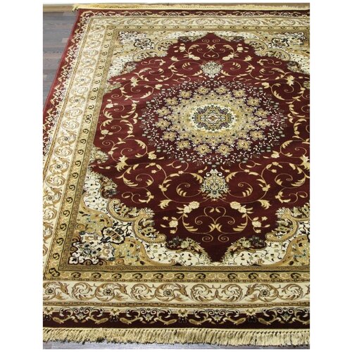 Ковер d027 - RED - Прямоугольник - коллекция BUHARA 1.60x2.20