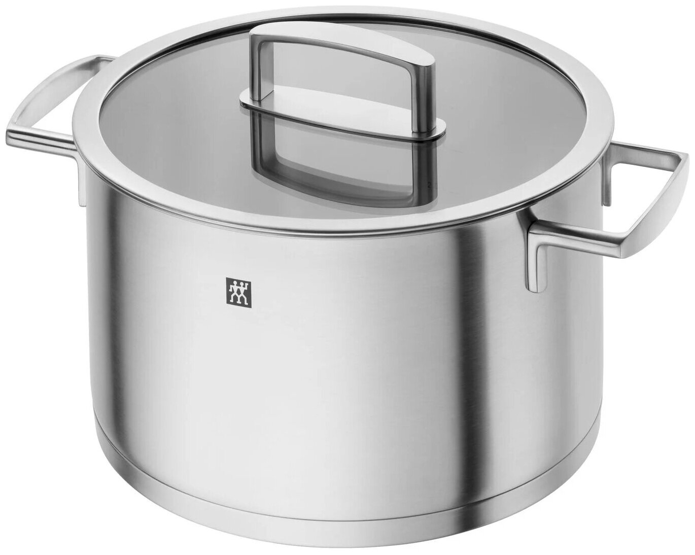 Кастрюля из нержавеющей стали со стеклянной крышкой, 24 см, 6 литров, Zwilling Vitality, 66463-240