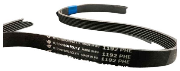 фото Ремень 1192 H7 для стиральной машины Electrolux, Zanussi, AEG черный Hutchinson1290775509