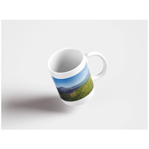 фото Кружка "бали, природа, гора 320 мл. белая" lotsprints
