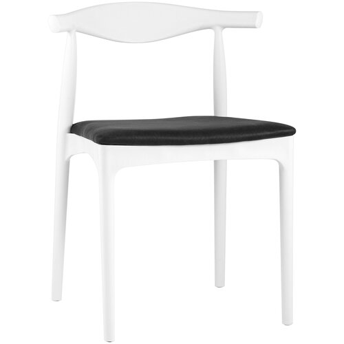 фото Стул bull с мягким сиденьем, белый stool group