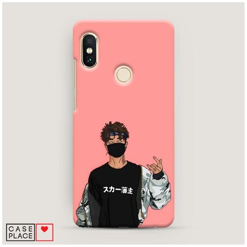 фото Чехол пластиковый xiaomi redmi note 5/note 5 pro в маске 2 case place