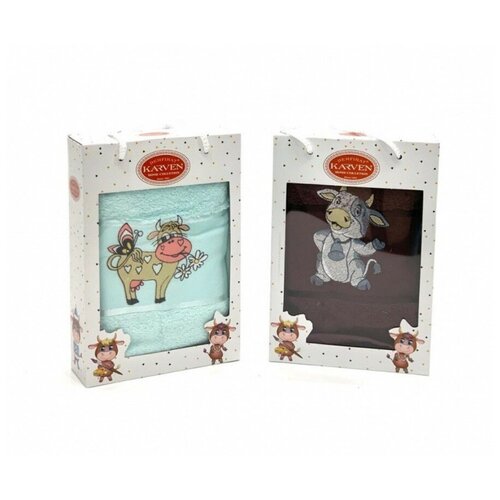 фото Karven полотенце бык цвет: в ассортименте (50х90 см) br42823