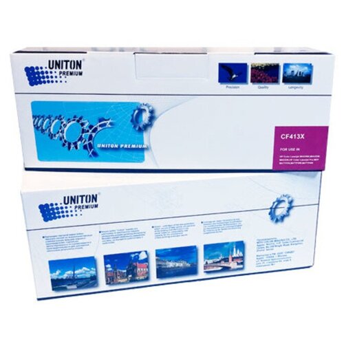Картридж UNITON Premium CF413X, красный, для лазерного принтера, совместимый