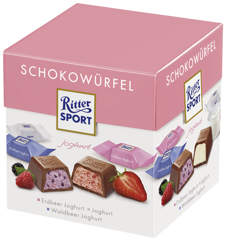 конфеты Riter Sport Choco Box Yogurt / Ритер Спорт Шоко Бокс йогурт 176гр (Германия) - фотография № 5