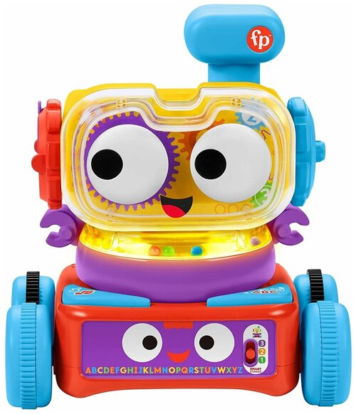 Интерактивная играшка робот 4 в одном Fisher-Price 4-in-1 Ultimate Learning Bot