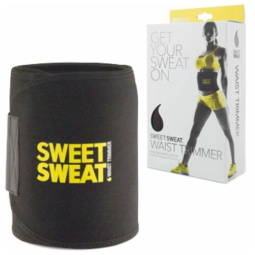 Пояс для похудения Sweet Sweat Sweet Sweаt Waist Trimmer Belt, желтый