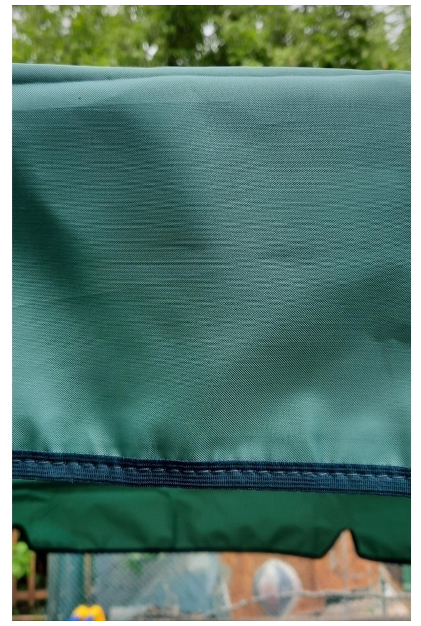 Тент-шатер Fler для качелей Варадеро (219х131х170 см) зеленый - фотография № 4
