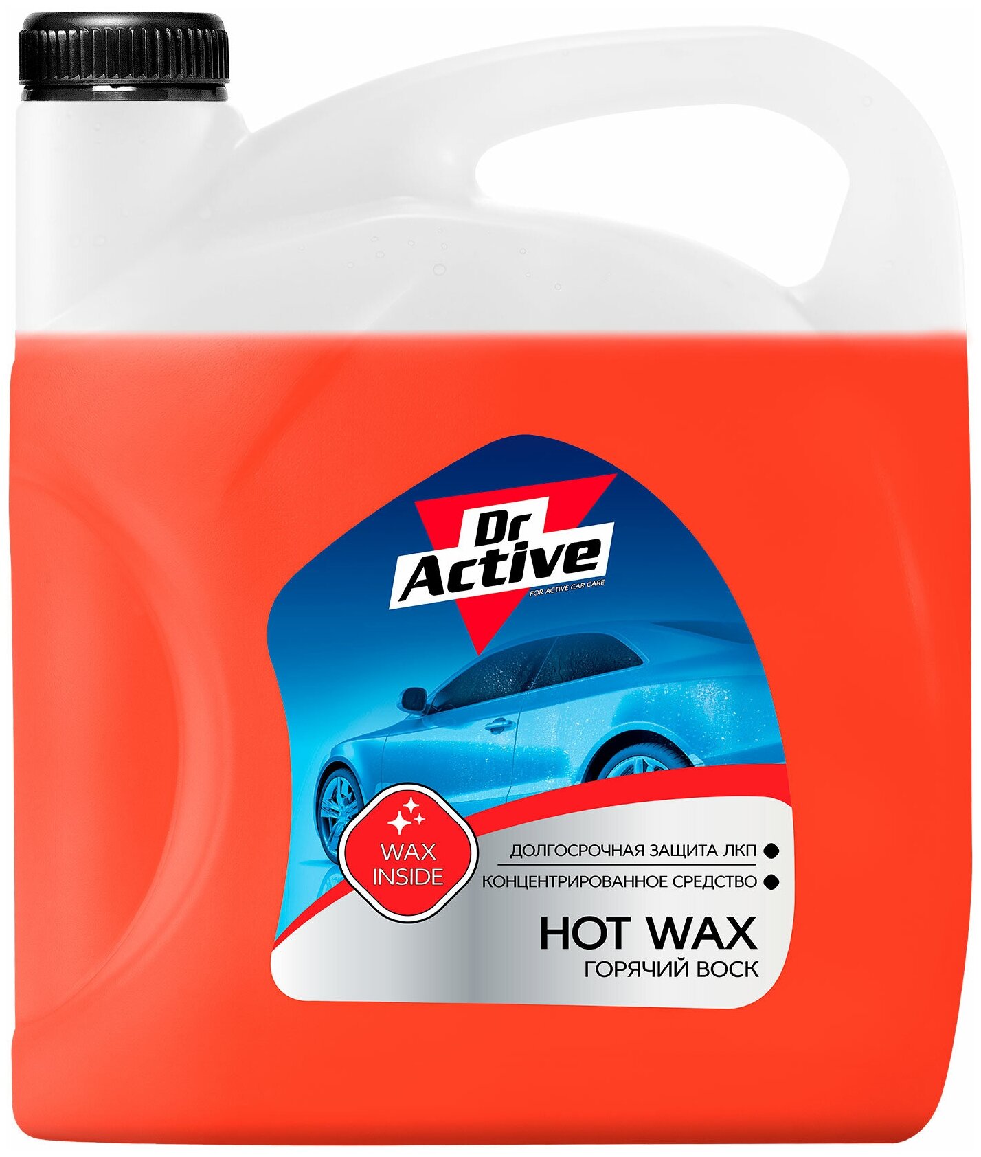 Горячий воск Dr. Active "Hot Wax" для бесконтактной обработки кузова, концентрат 5 кг