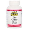 Natural Factors Zinc Citrate (Цитрат цинка) 50 мг 90 таблеток - изображение