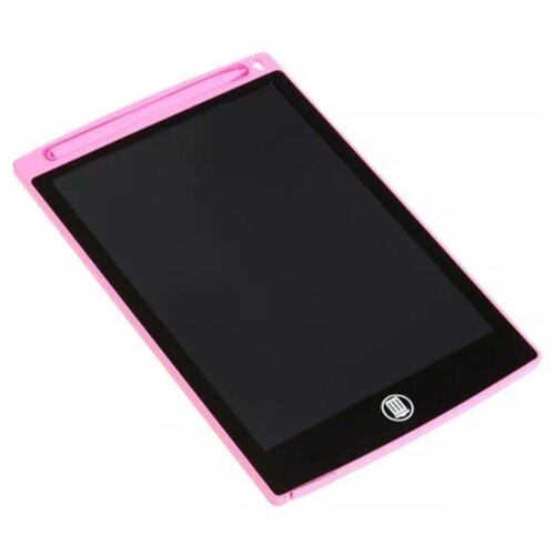 фото Графический планшет для заметок и рисования lcd 10" (25,4см), розовый happyko