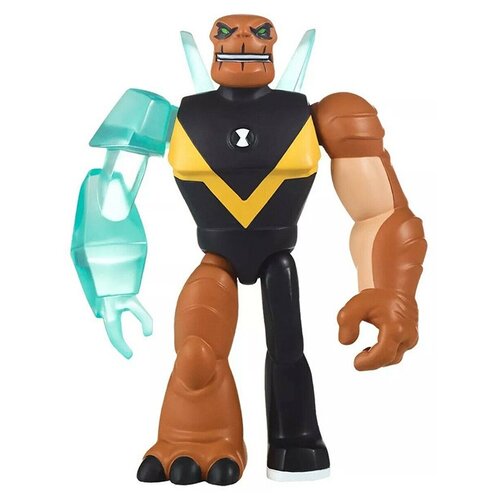 Фигурка Playmates TOYS Ben 10 Омниглюк: Алмаз-Гумангозавр 76143, 12.5 см фигурки playmates toys ben 10 алмаз и водохлест 76781 2 шт