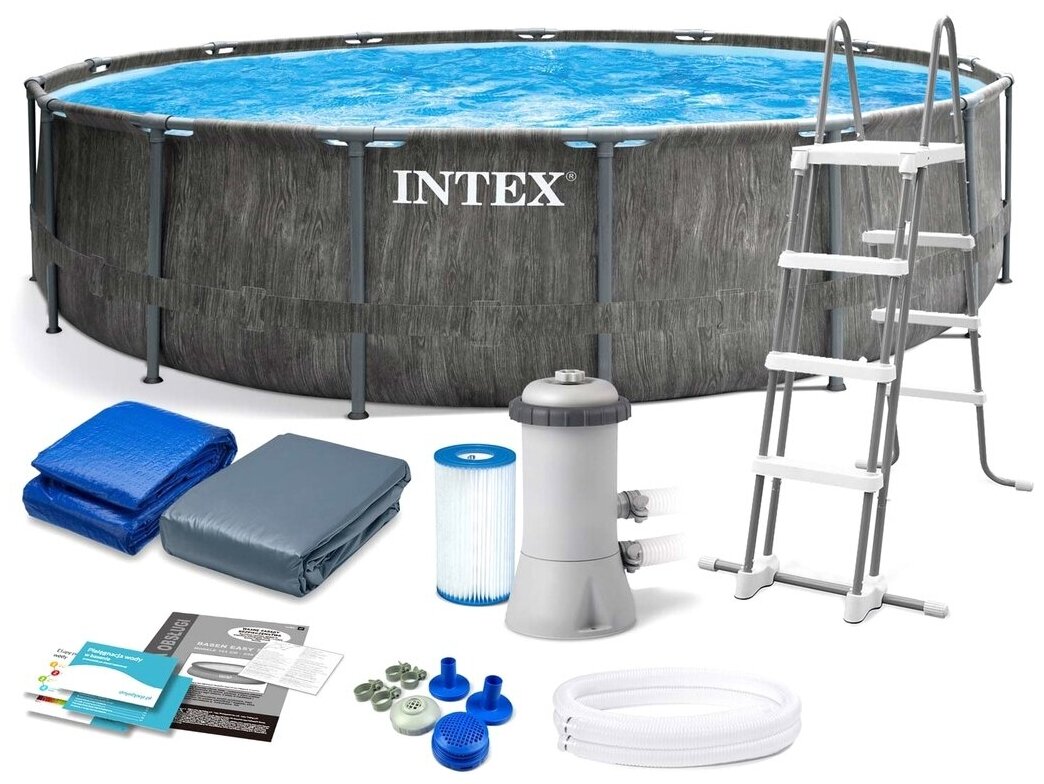 Бассейн каркасный 457х122см Intex 26742