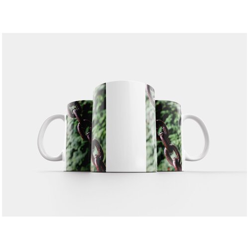 фото Кружка "звенья цепи, цепь, железо" 320 мл lotsprints