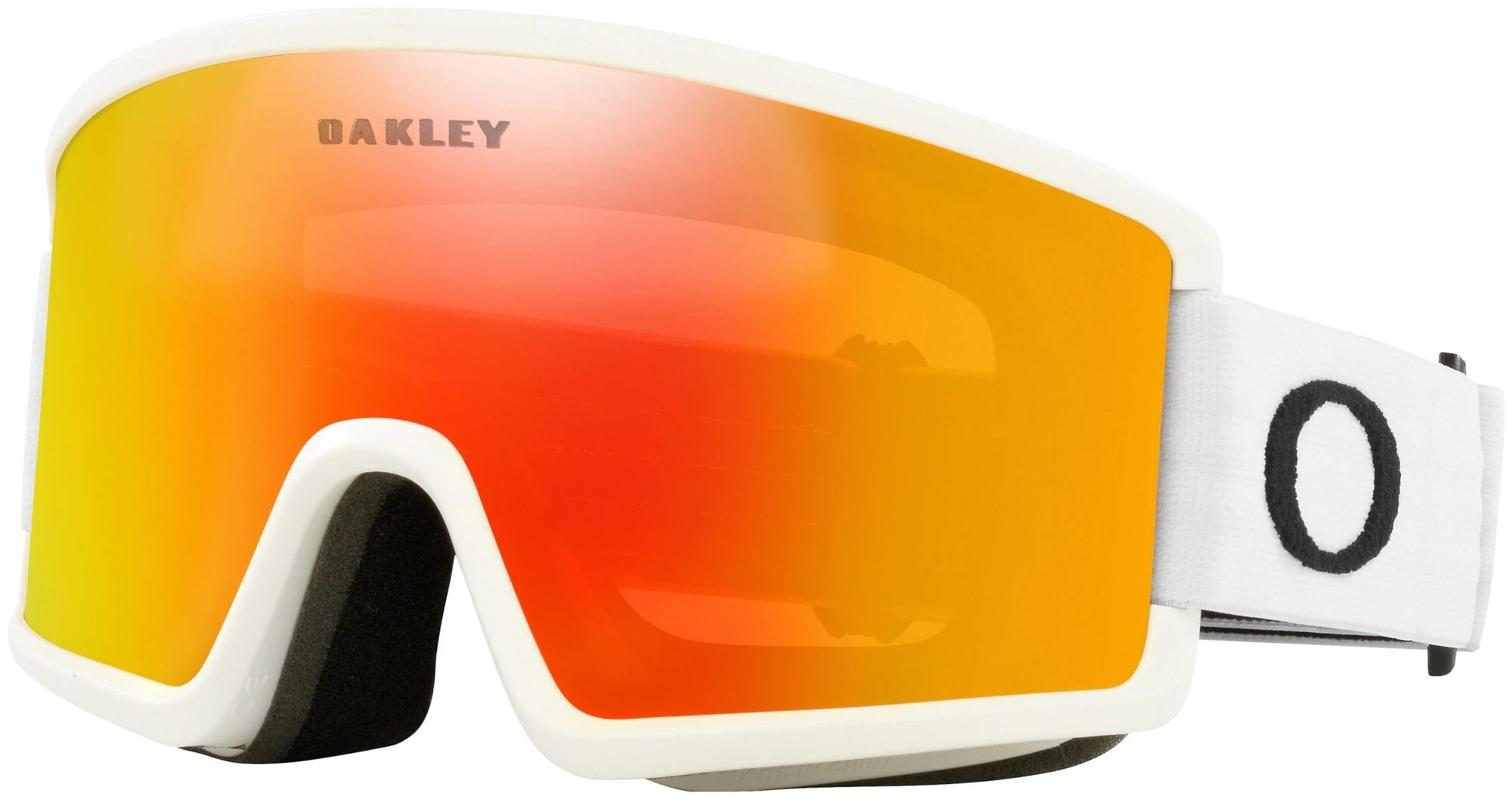 Очки горнолыжные Oakley 2021-22 Ridge Line M Matte White/Fire Iridium