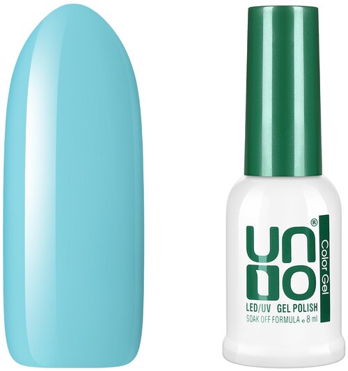 Гель лак для ногтей UNO Color Gel № 58, Tiffany, 8 мл