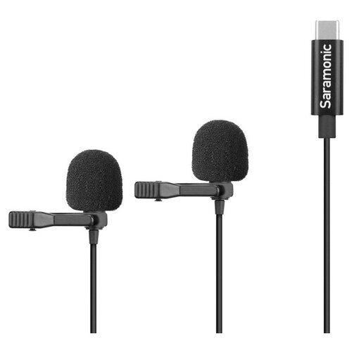 Микрофон Saramonic LavMicro U3C, петличный, с кабелем 6 м, USB-C