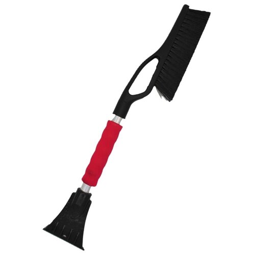 PasForm Щетка автомобильная для снега c алюминиевой ручкой и скребком 56 см Россия